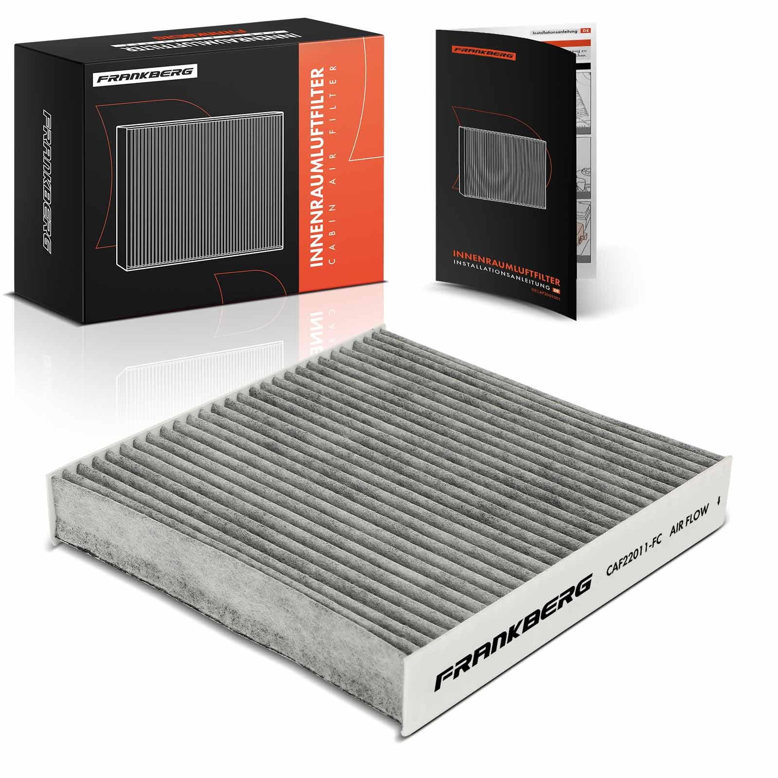 Frankberg Cabin Air Filter with Activated Carbon Filter Compatible with Clio IV BH 2012-2024 M.e.g.a.n.e E-Tech SUV Electric 2021-2024 S.a.n.d.e.r.o II 2012-2024 Replace# 272777968R