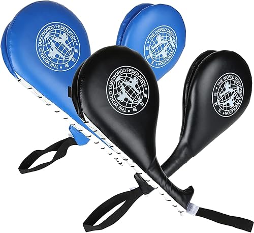 4 almohadillas de taekwondo, almohadilla de patada TKD Target, almohadillas de entrenamiento de karate, almohadillas de entrenamiento de kickboxing,