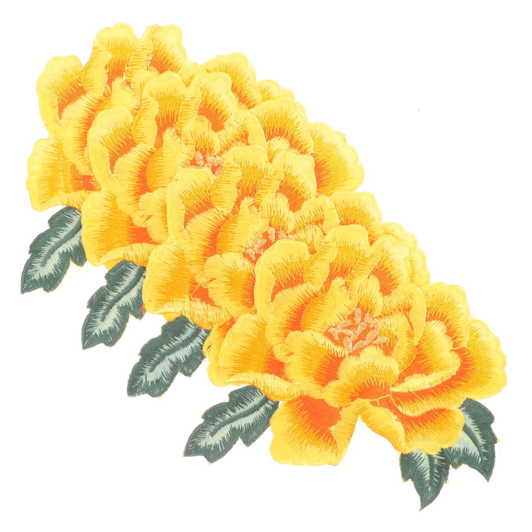 HOMSFOU 5 Sätze Kleiderflicken Jeansflicken Für Zerrissene Jeans Blumen Kleidung Dekoration Bestickte Applikation Nähflicken Kleiderflicken Aufnäher Für Jacken Kleidungsstoff 4 Stück * 5