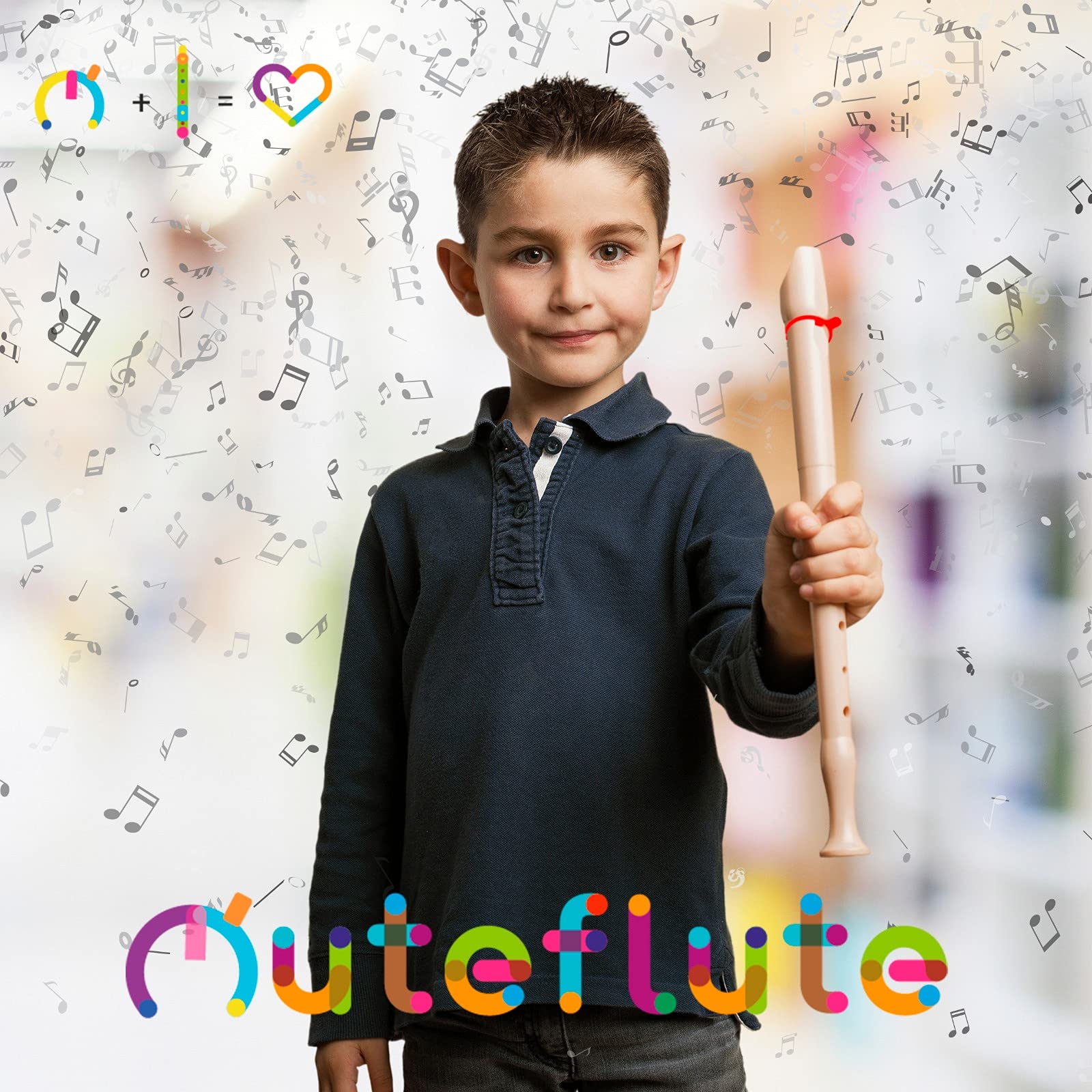 Lot de 5 contrôleurs sonores sourdines pour flûte soprano à doigté baroque ou allemand, sourdine pour enfants et adultes