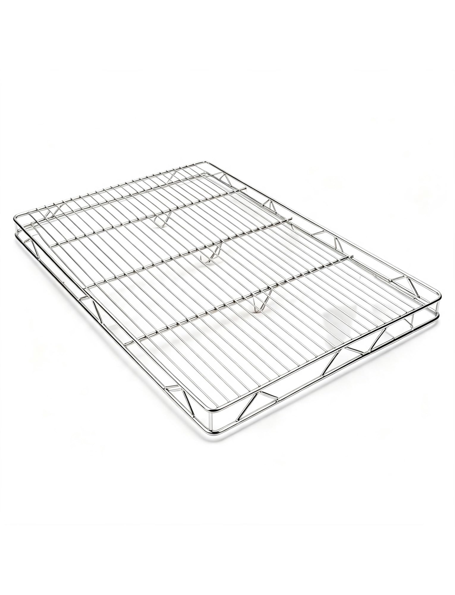 Espositore 2 Livelli Acciaio Inox per Carne e Torte