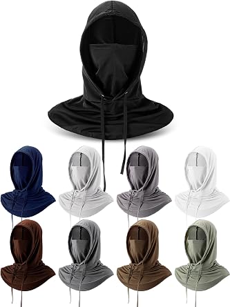 Cooling Balaclava Face Mask Breathable Full Head Mask Sun Protection Neck Cover UV Face Cover for Men Women