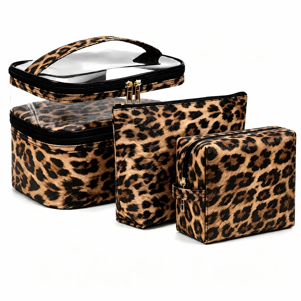 Leopard Cosmetic Bag - Travel Makeup Organizer -16