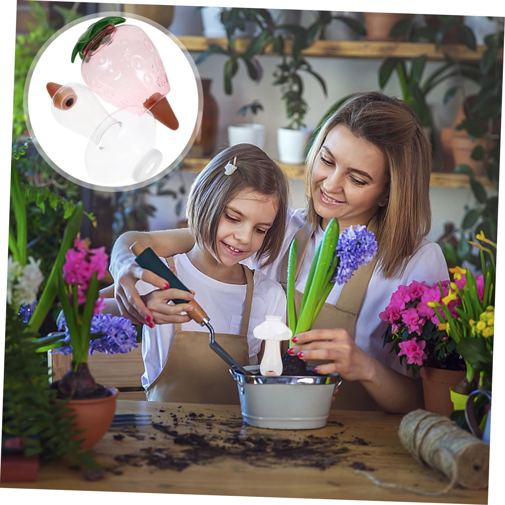 BESTonZON 4 Ensembles Arrosage Automatique des Plantes D'Intérieur Dispositif D'Arrosage Automatique pour Plantes D'Intérieur 2 pièces * 4