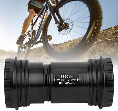 Alomejor Bicycle Bottom Bracket BB30 Threaded Bottom Bracket for Mountain Bike Sprocket Bottom Bracket