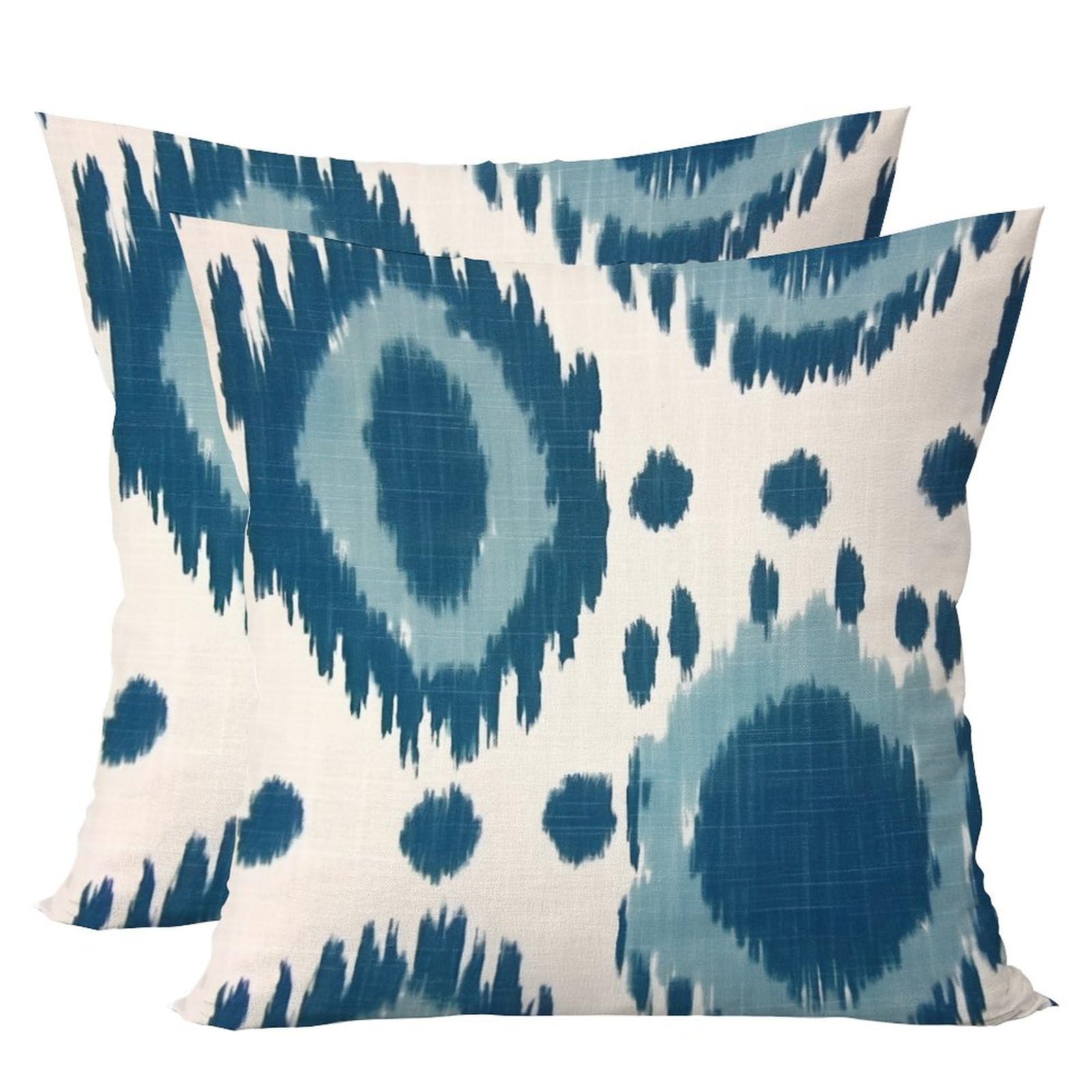 Buy KANUSHI Industries® Reversible Decorative Cushion Covers Set of  2 (24 X24 Inches)(CC S 2PC 24X24) Online at Low Prices in India