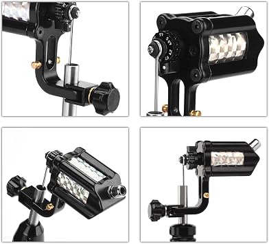 4-post Hollow Eccentric Wheel Tattoo Motor Machine,manual Adjustment,Liner Shader for Tattoo Work