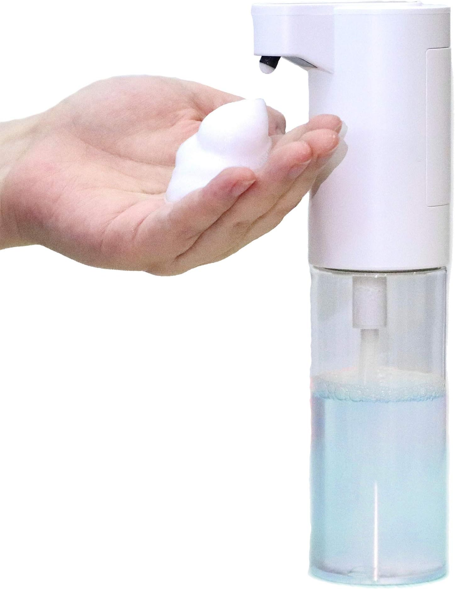 Automatic Soap Dispenser -150ml/5 oz Touchless Foaming Soap Dispenser Infrared Motion Sensor Hand Free for Bathroom Kitchen Bath Toilet Office Hotel