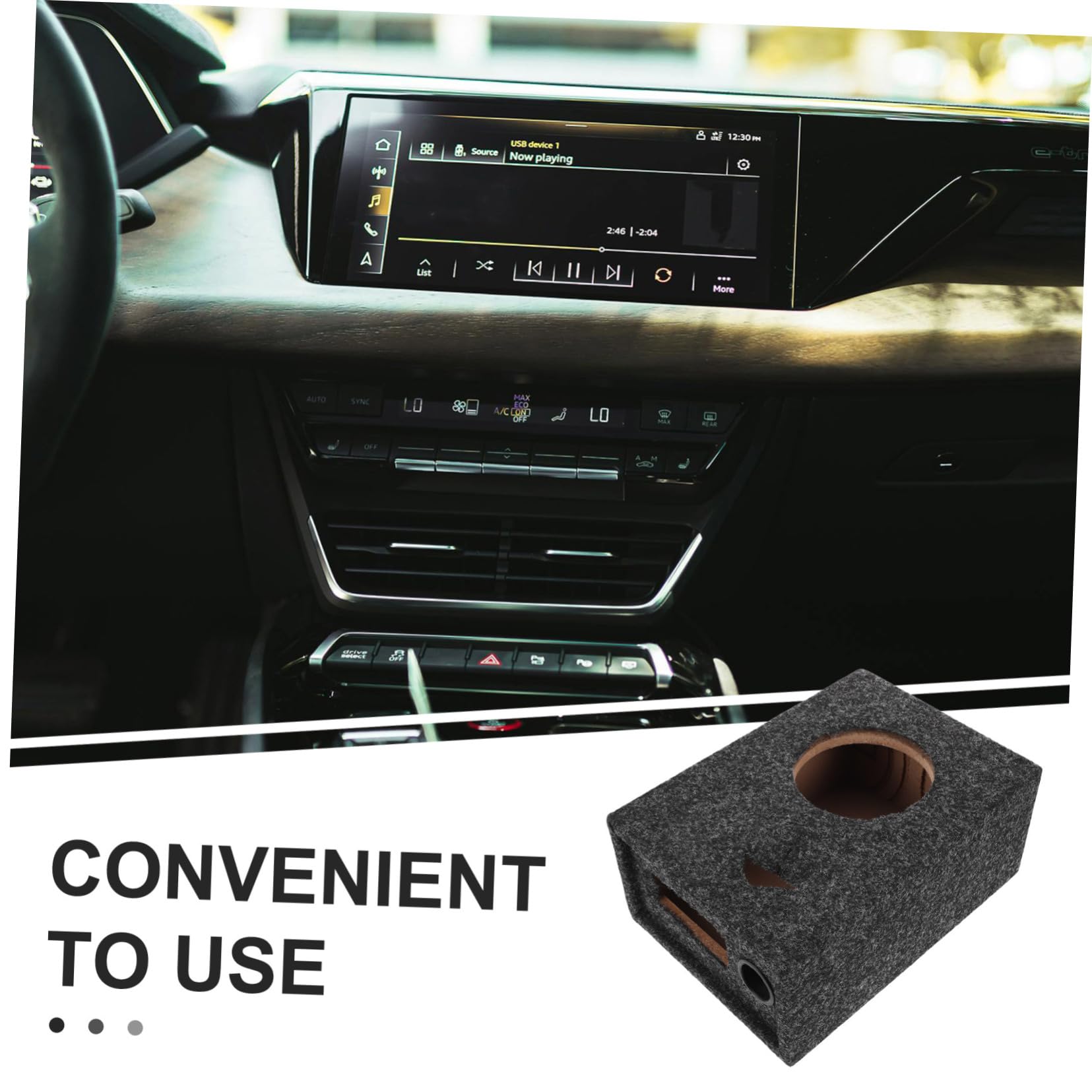 Mobestech Audio Per Auto Rivestimento Moquette Enclosure Per Subwoofer Facile Installare Compatibile Veicoli