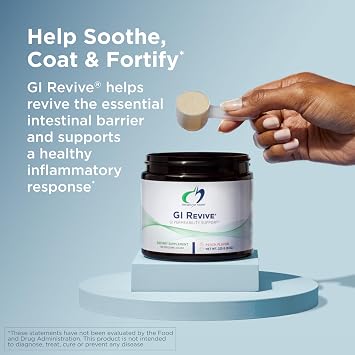 Designs for Health 3R Gut Reset Program - IgGI Immunoglobulin Capsules, ProbioMed 50 Probiotic, GI Revive to Soothe, Coat & Fortify (3 Products)