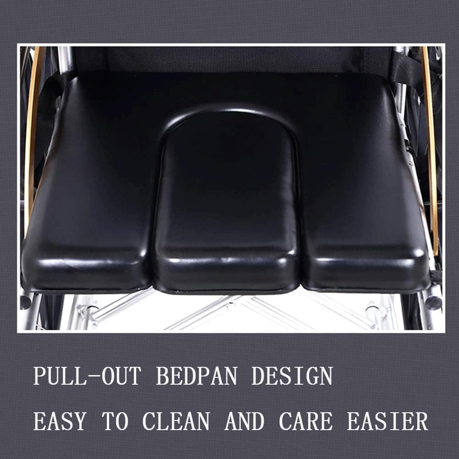 Silla de Ruedas Manual Ligera Silla de Ruedas Plegable de Transporte para Adultos Scooters de Movilidad Silla de Ruedas/a