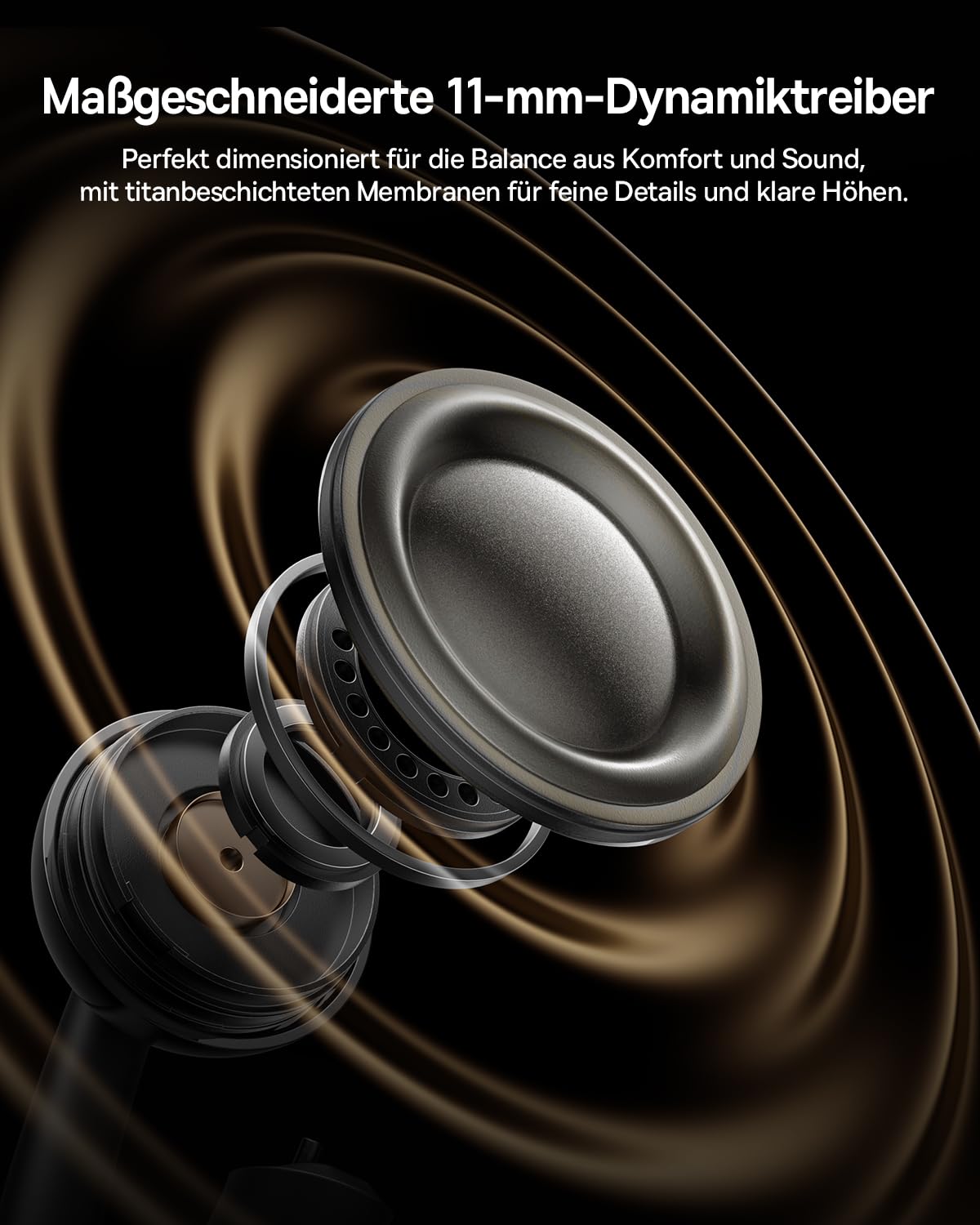 Baseus Bowie MC2 Air Open-Ear-Kopfhörer, Clip-On Earbuds mit CloudComfort, Bluetooth 6.0, SuperBass 2.0, 4 KI-Mikrofonen für klare Anrufe, 40 Std. Akkulaufzeit, IP67, nur 4,9 g leicht