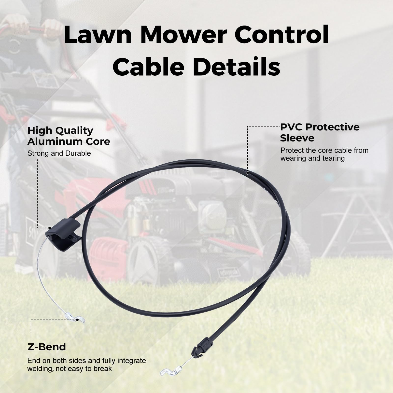 Amazon.com : Mannial 183567 532183567 Engine Zone Control Cable