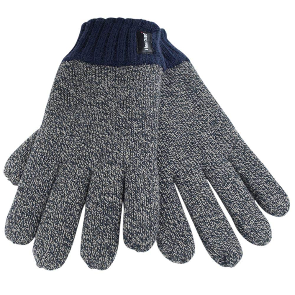 Undercover Mens Heatguard Thinsulate Knitted Gloves GL603 Navy M/L