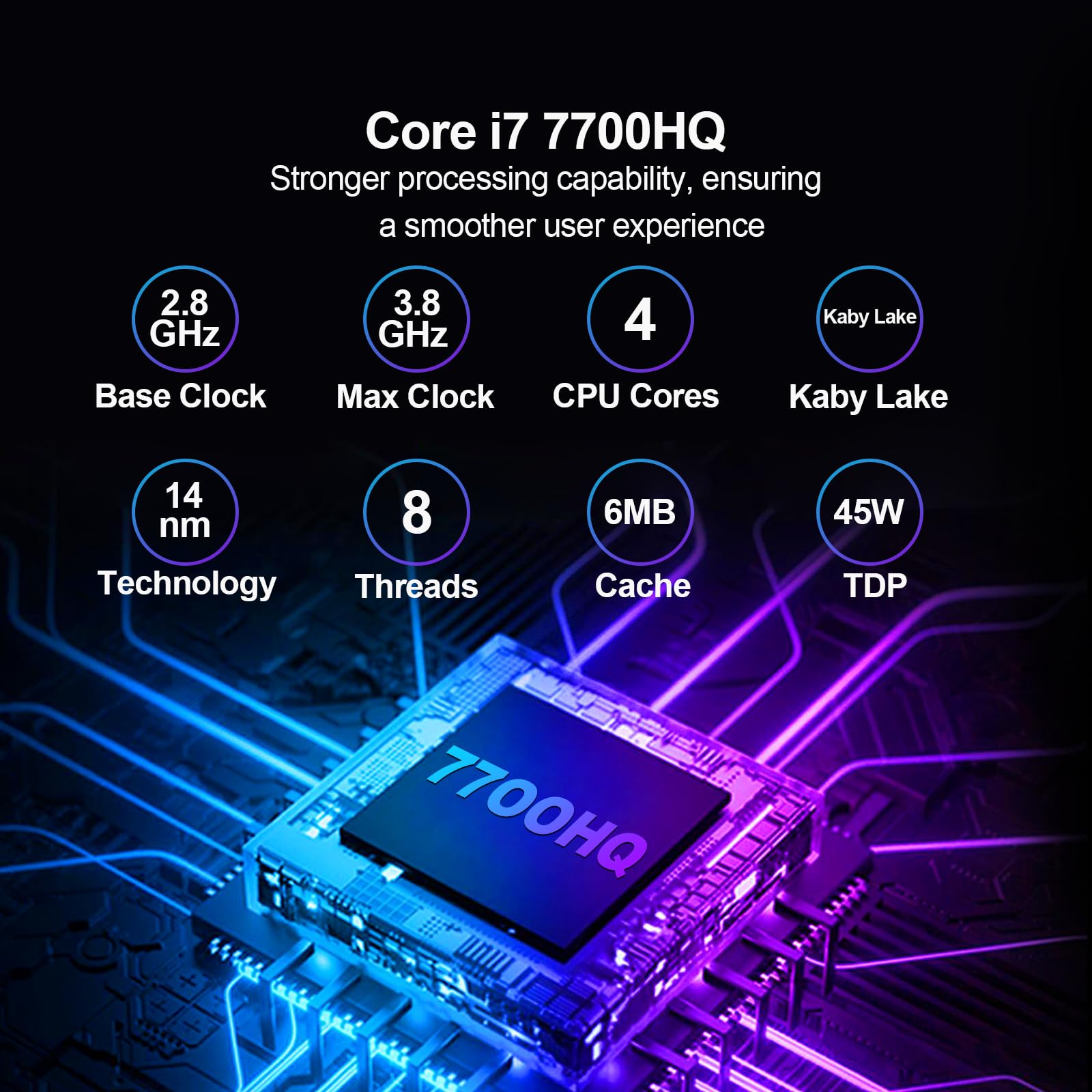 27 Pulgadas Computadora Todo en Uno, Pantalla FHD Curva, Ordenador Todo-en-Uno 16GB DDR3 512GB ROM SSD Core i7 7700HQ Bluetooth WiFi de Doble Banda con ratón y Teclado cableado