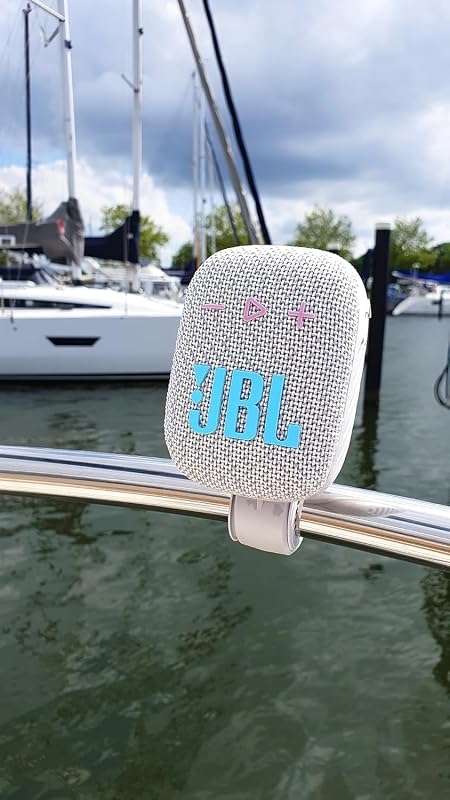 JBL Wind 3S szürke hordozható Bluetooth hangszóró, IP67 vízálló, 5W, 5 óra akkumulátor - grey