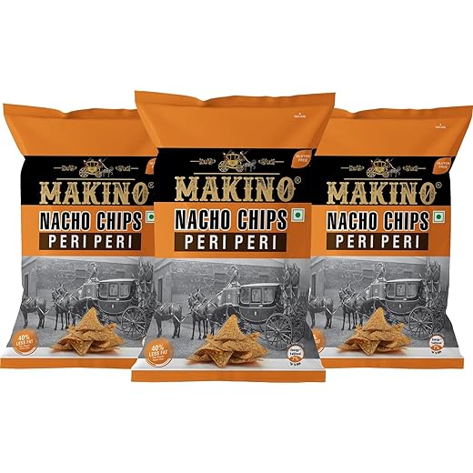 Makino Nacho Chips Peri Peri 150g Pack of 3