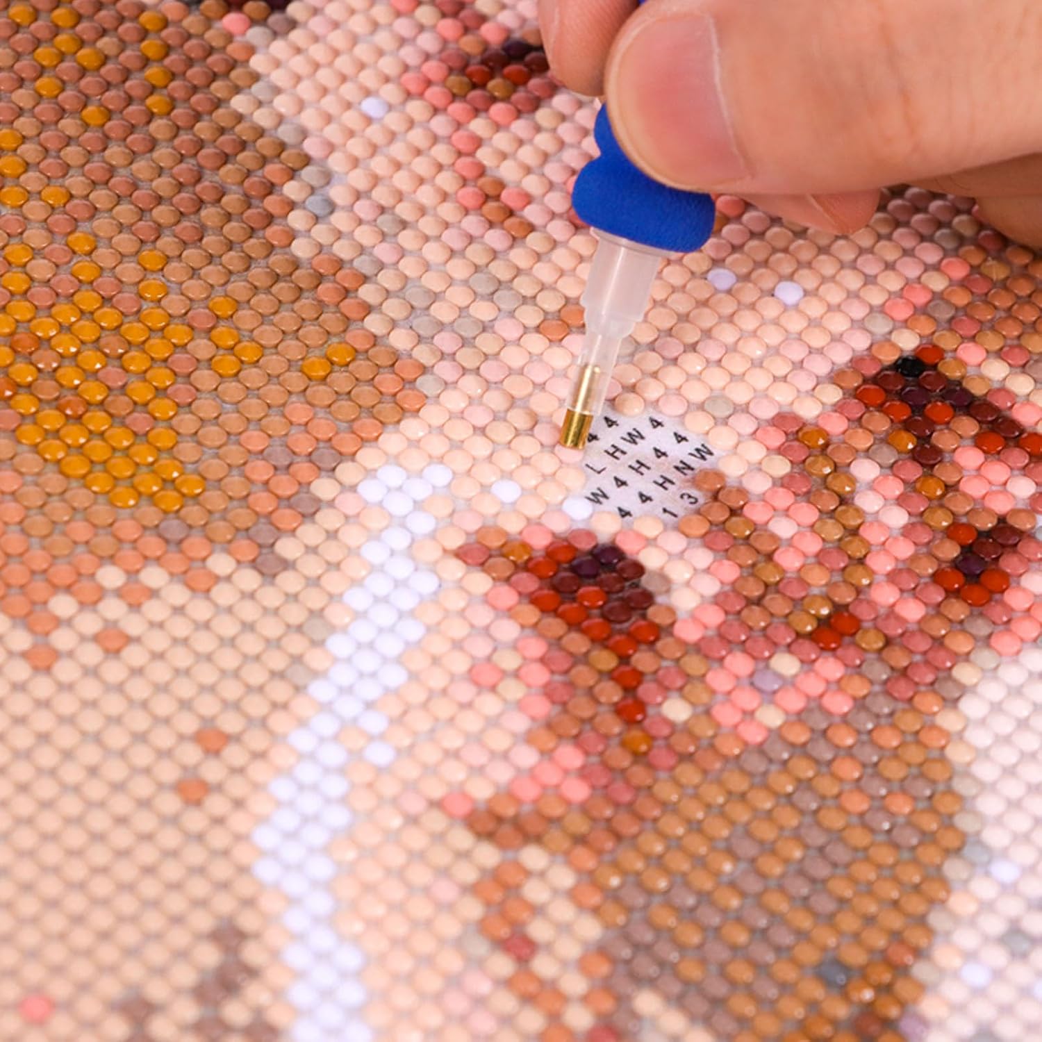 Bemaystar Custom Diamond Art Painting - Personalized Diamond Photo Art for Adults, Customized Diamond Art Kit from Photo, DIY Home Decor Full Drill - Square Drill 19.6x19.6inch/50x50cm