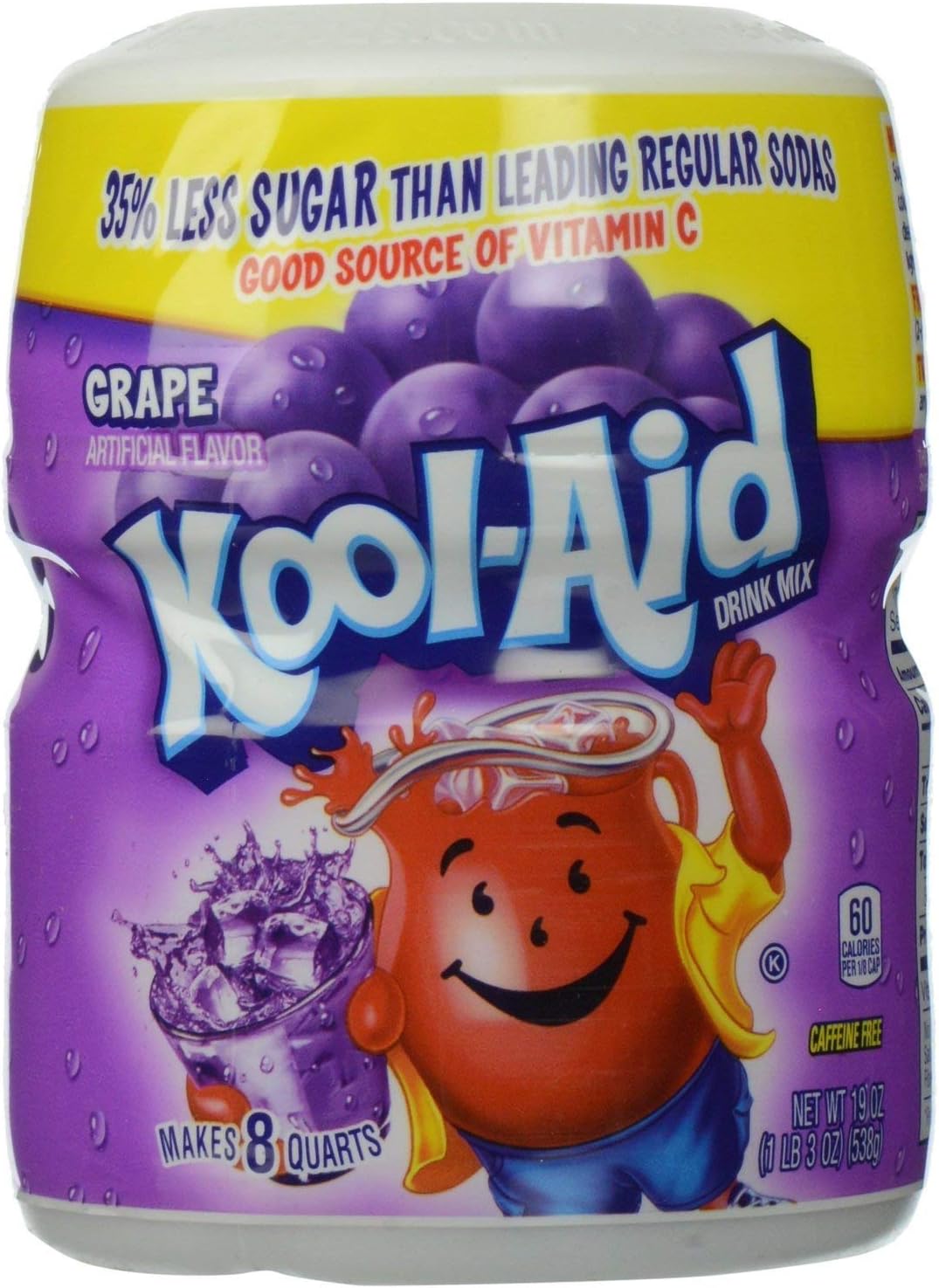 Kool-AidPowdered Drink Mix, Grape, 19 OZ