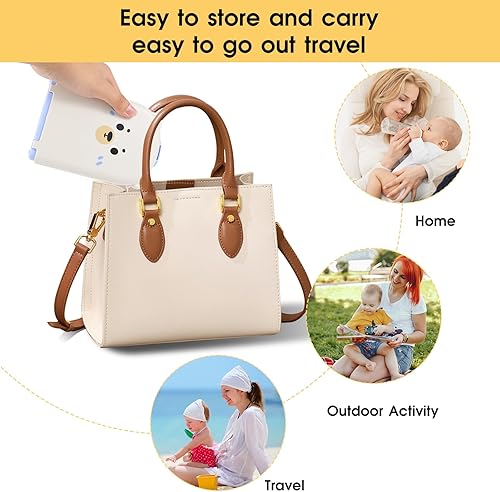 Miniatura 3 de Juego de cepillos portátiles 7 en 1 para biberones, kit de limpieza de viaje para viajes y hogar el kit de lavado de biberones todo en uno con