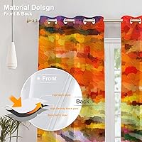 Vista 1040 de Cenefas de cocina modernas con patrón de cobre marrón dorado para ventanas, cenefas opacas abstractas de marcas de arañazos y cortinas opacas