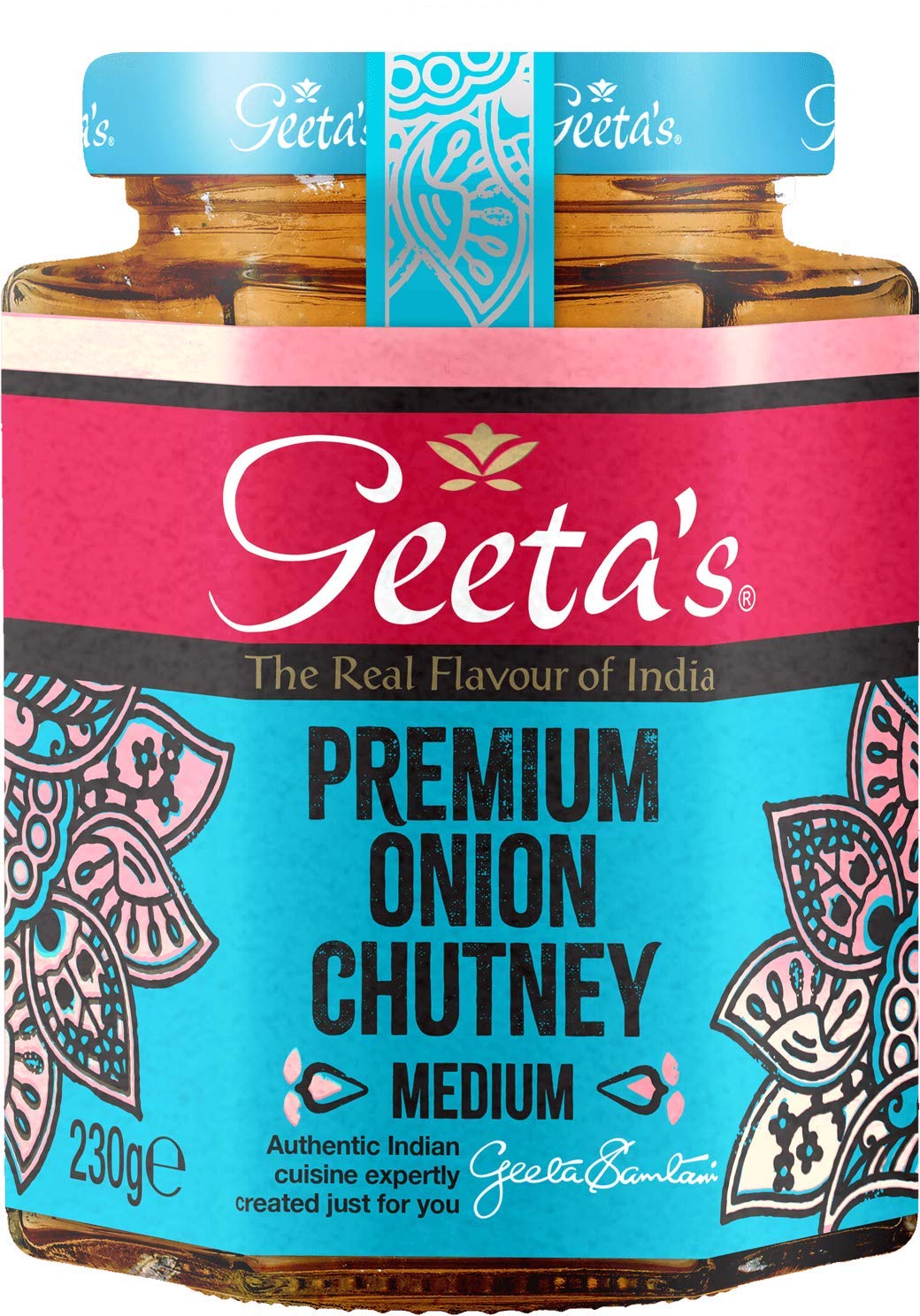 Geeta's Premium Cebolla Chutney 230G