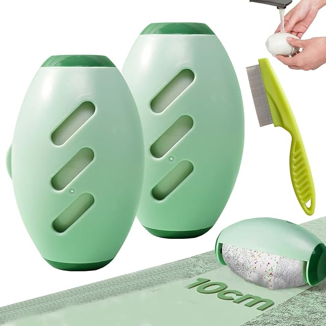 Blinksify Pet Hair Remover, Blinksify Reusable Pet Fur Collector, Blinks Fur Collector, Washable Sticky Roller