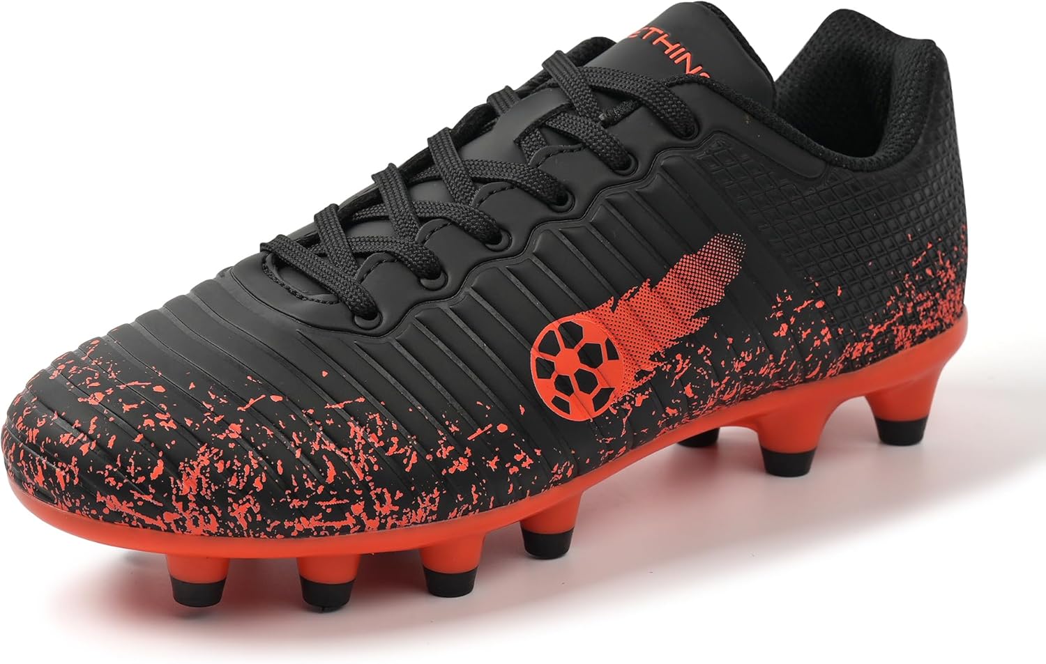 Kids & Youth Soccer Cleats for Girls & Boys – Firm Ground Football Shoes with Durable Long Studs for littls/Big Kids