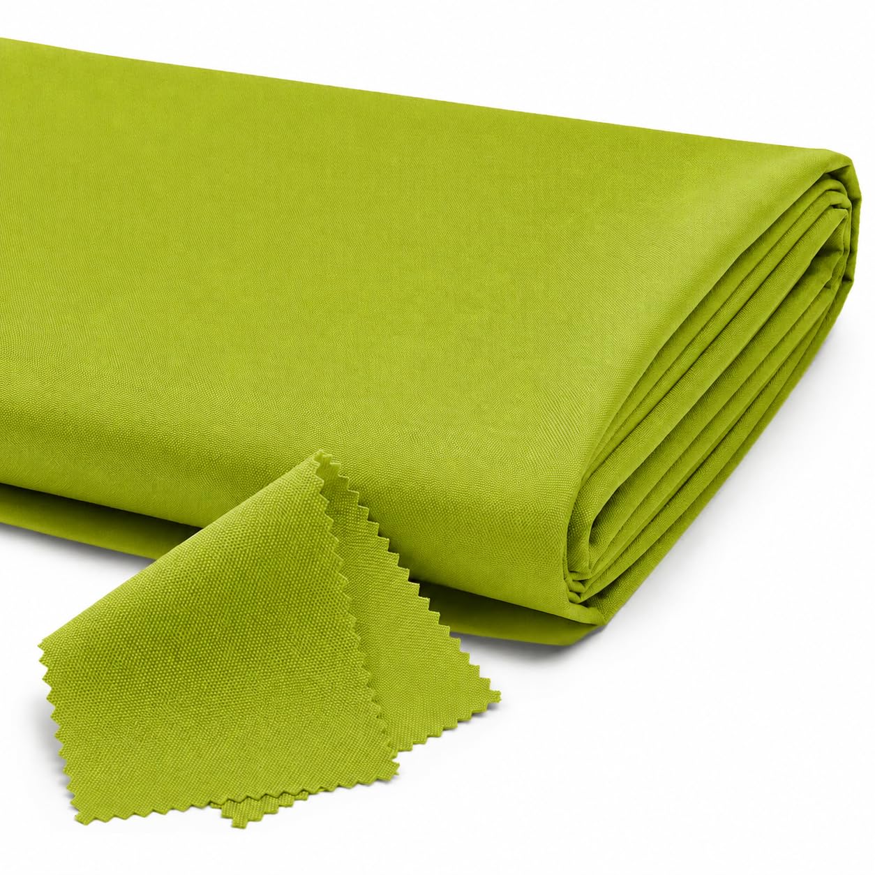 Waterproof Canvas Fabric by The Metre – Heavy Duty 600D Outdoor Upholstery Material for Garden Furniture, Cushion Covers, Campervans, Gazebos & Awnings, 147cm Wide (Lime Green) — image 1
