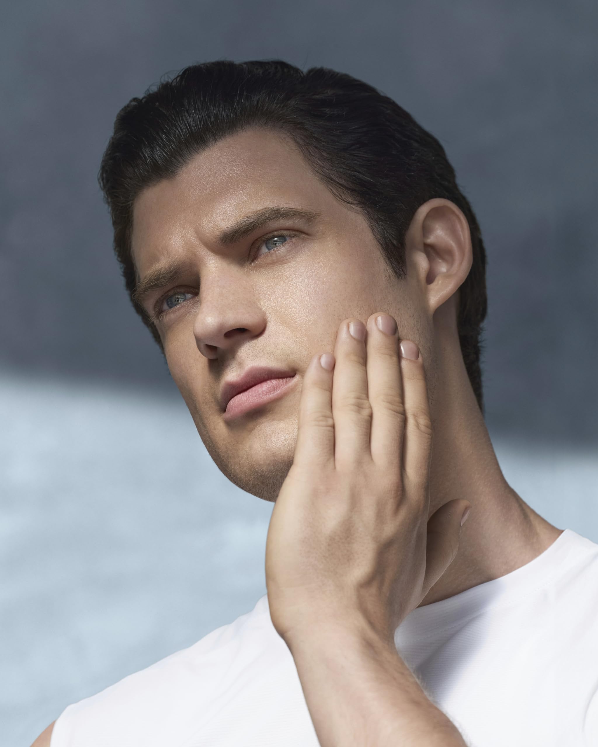 Biotherm Homme, Aquapower Advanced Gel, Gel Facial Hidratante para Hombre, Pieles Normales a Mixtas, Textura No Pegajosa de Absorción Rápida, 75 ml