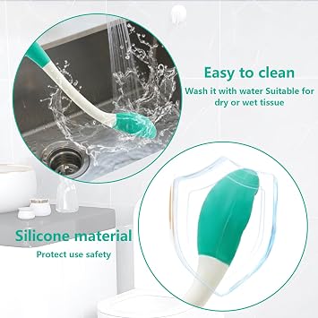 15.7 Butt Wiper for Fat People Extra Long, Bottom Scrubber Wiping Assistance Tool Disabled Women Men, Toilet Aid Buddy