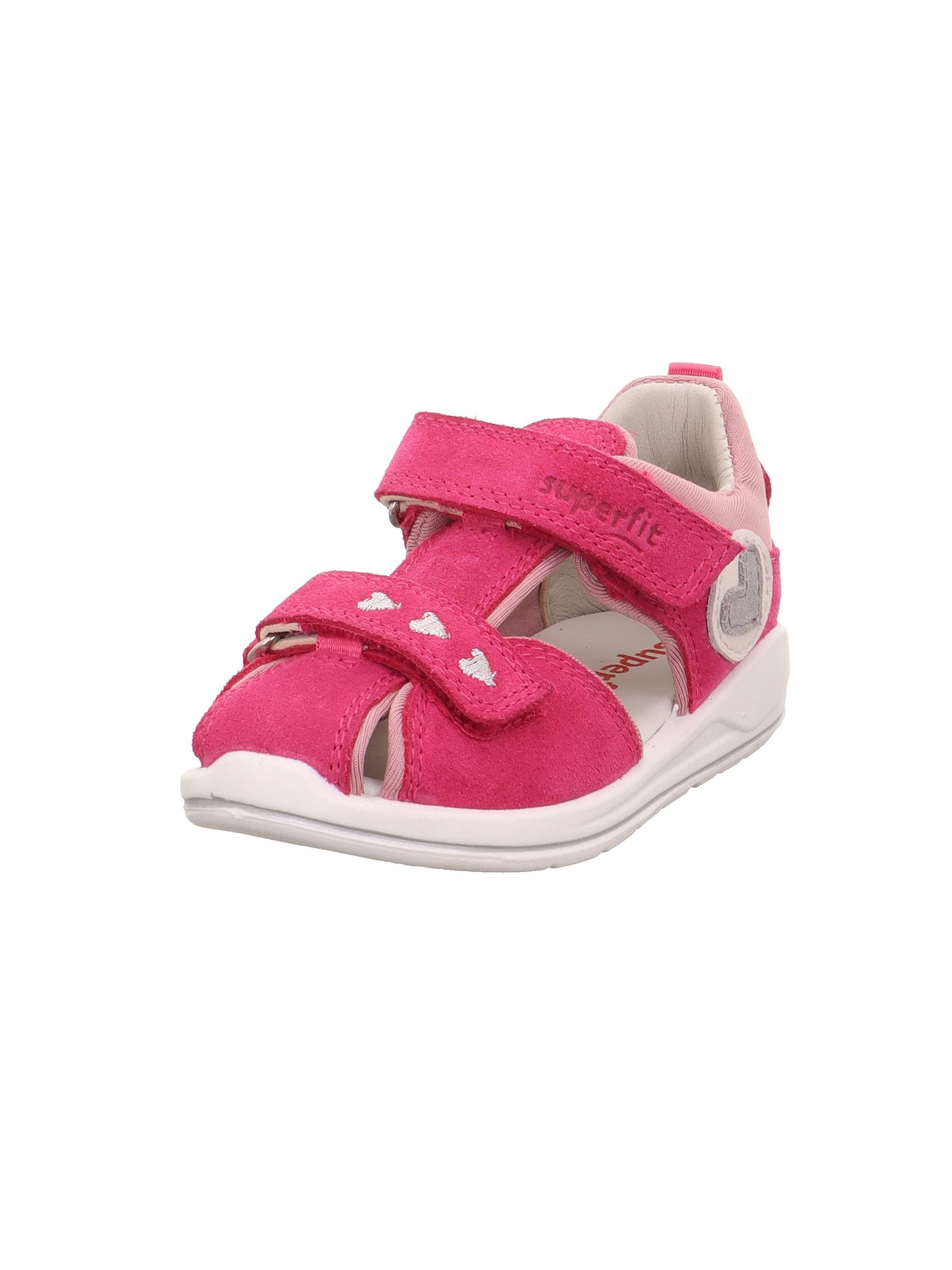 Superfit Girls' Boomerang Sandals, Pink 5500, 4 UK Child