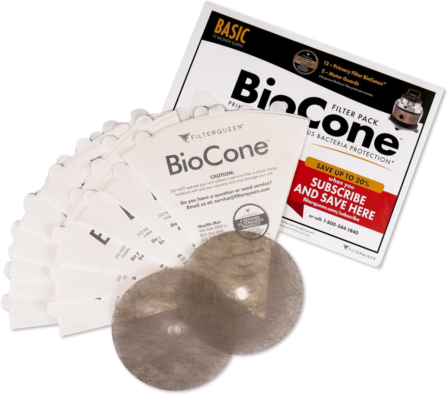 FilterQueen Majestic Replacement Filter Kit, Basic Bundle, 12 Month Supply, Fits All Majestic Surface Cleaners - Image 5