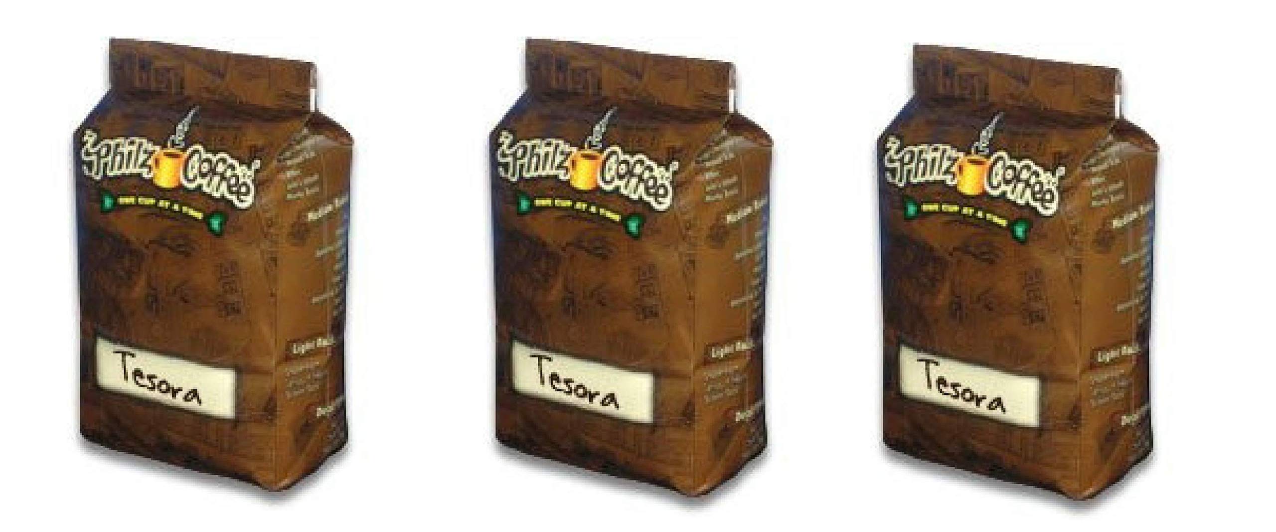 Philz CoffeeTesora 3 pack Medium Roasted Full Bodied Whole Been 36 Ounces of Delicicous Caramel Nuts Butter