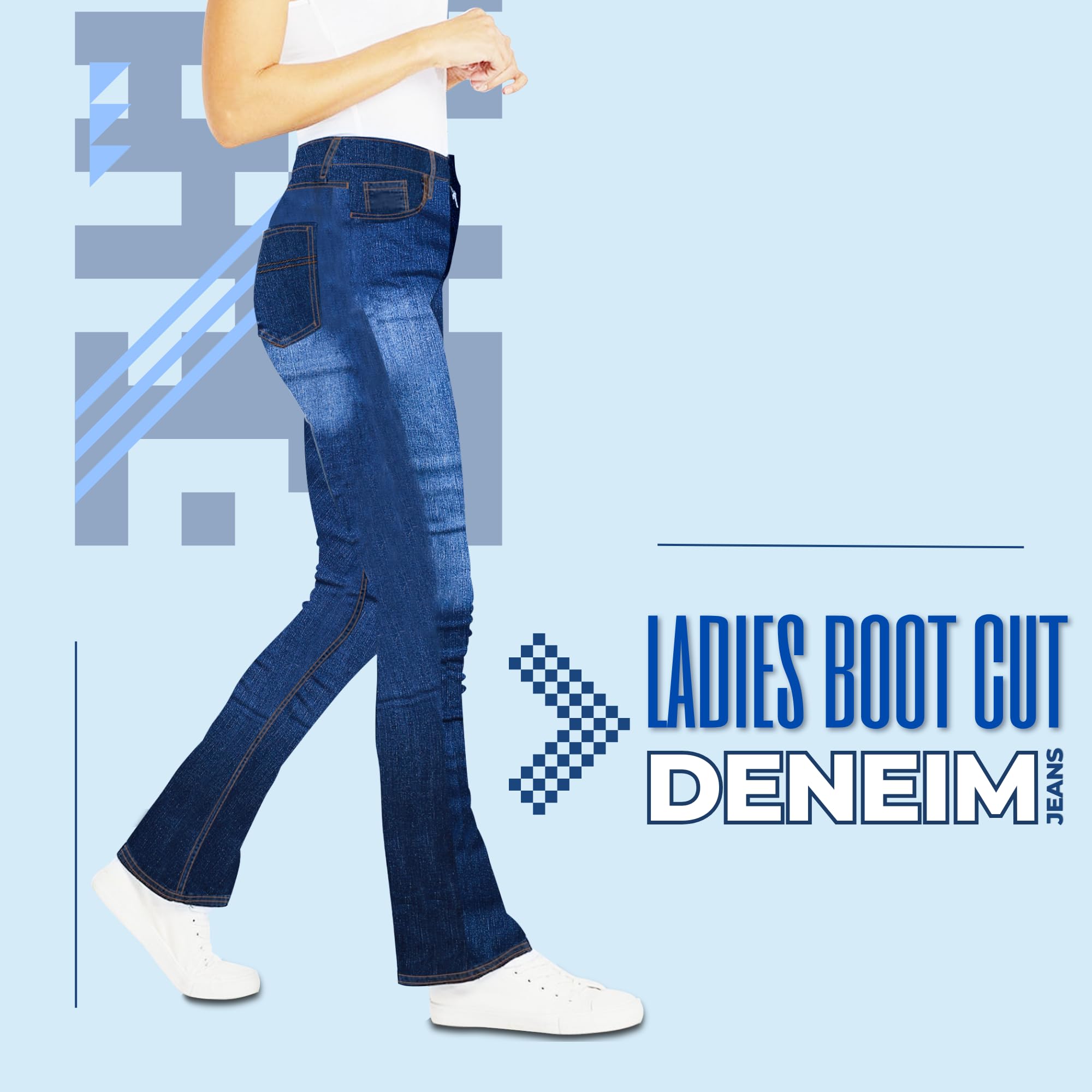 BGA Pantalon de moto de protection pour femme – Bikers Gear Australia Bootcut Pantalon de moto pour femme Kevlar Jeans Renforcé Sécurité au niveau des hanches et des genoux