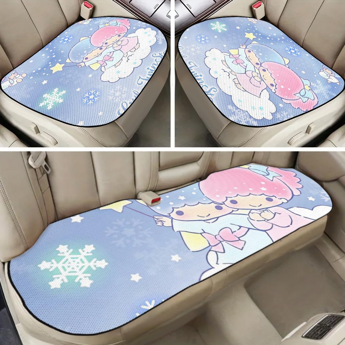キキララ　シートカバー　座席カバー　カー用品　2011年製 Amazon.co.jp: キキララ 車用 シートカバーセット カーシート