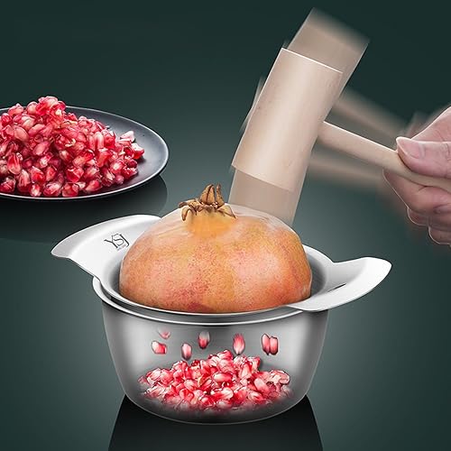 Choxila Pomegranate Deseeder Tool Stainless Steel Pomegranate Peeler Cutter Opener Pomegranate Seed Remover