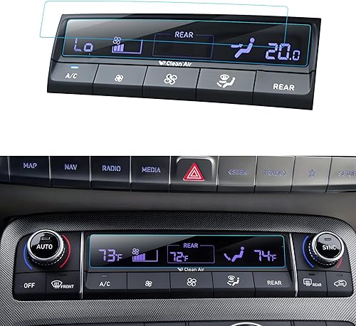 Vista 44 de Protector de Pantalla de Coche para 2015 2016 2017 2018 2019 Cadillac CTS Accesorios Navegación Pantalla Táctil Protector de Película de Vidrio