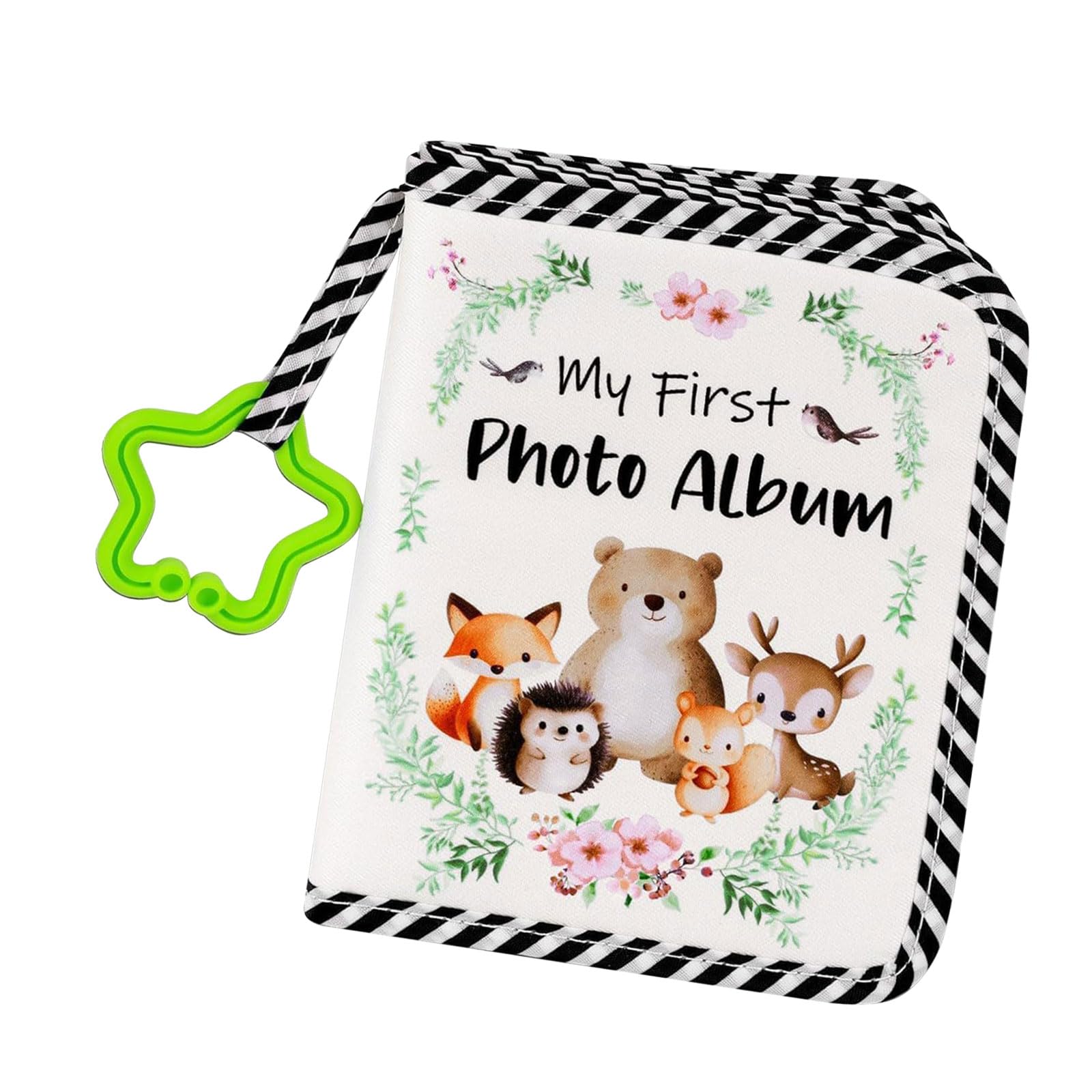 Baby ' s My Firsts Family Album Soft Photo Cloth Book Lovely My Firsts Book of Photos Memory Newborns Cloth