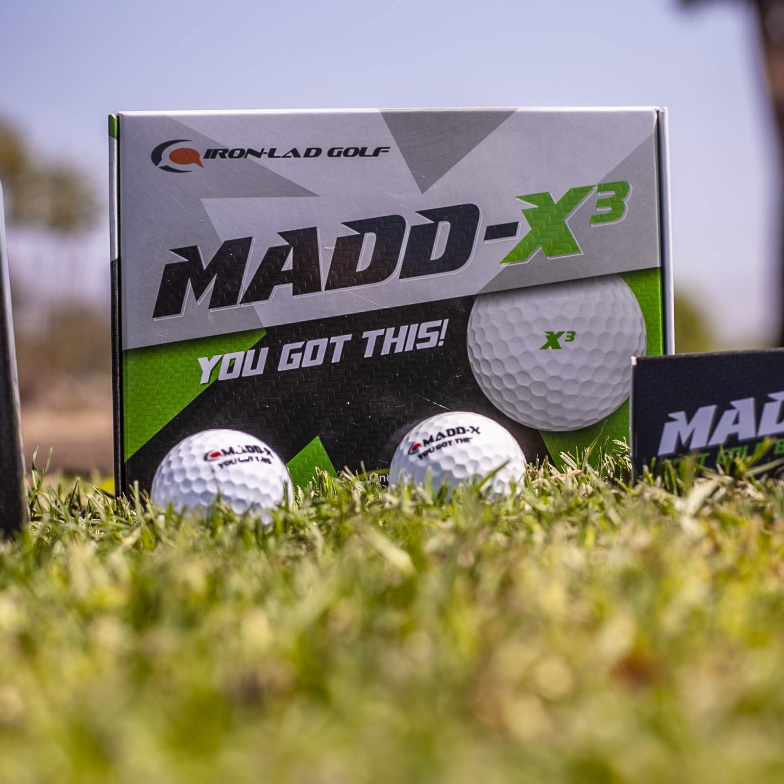 MADD-X3 Soft Premium 3 Piece Golf Balls - for Peak Performance on The Golf Course