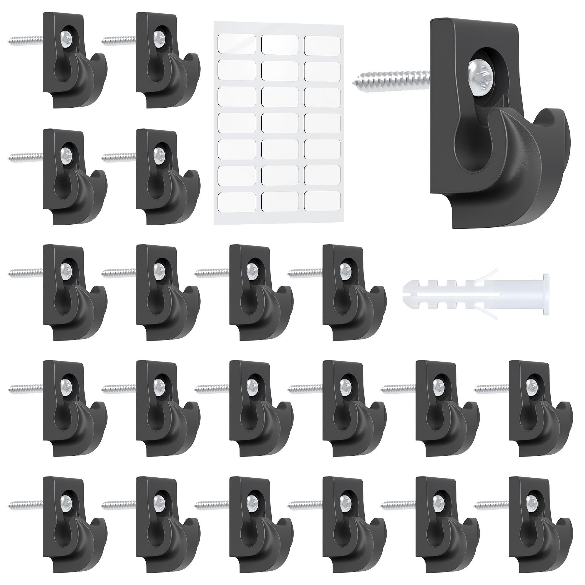 Wire Shelf Clips Kit - Stabilize Shelves FREE SHIPPING -9