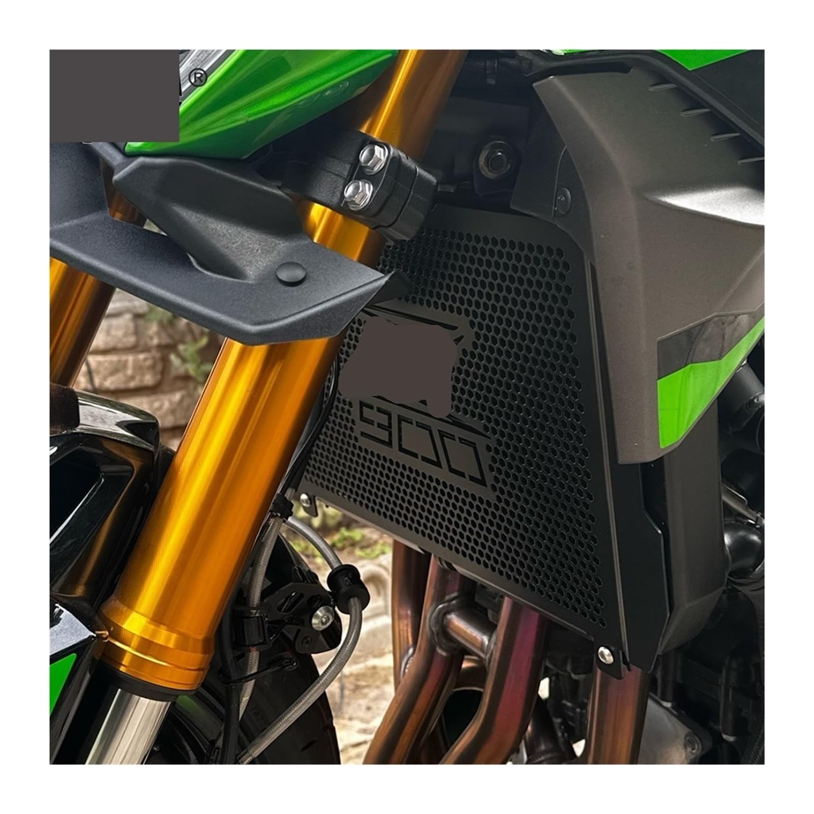 Z900 SE 2024 2023 Protector de Parrilla for radiador de Motocicleta, Compatible con Z900 Performance 2017 2018 2019 2020 2021 2022