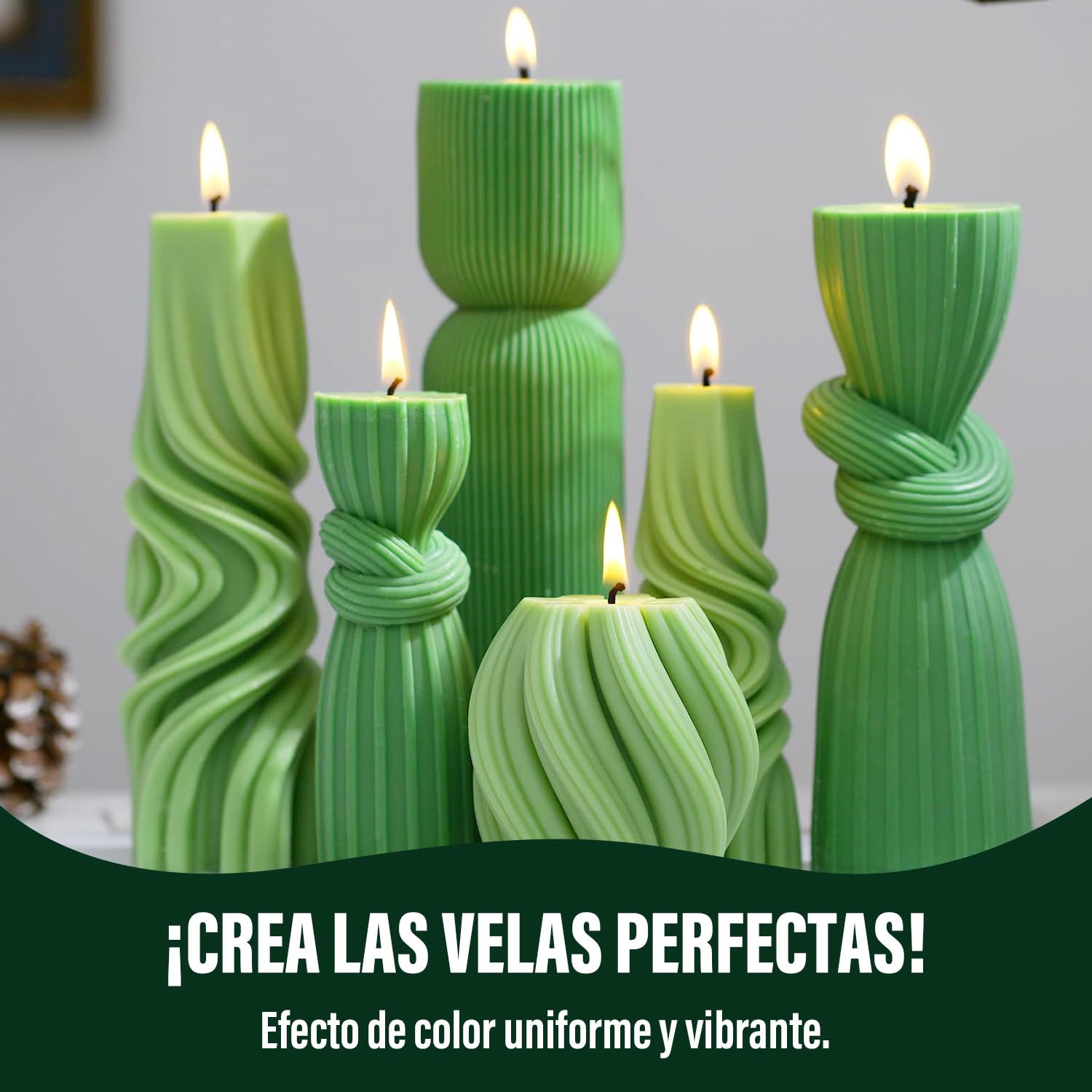VEGISHINE Cera de soja para velas, Cera natural para velas 10kg, Cera de para la fabricación de velas 1kg 2kg 5kg 10kg