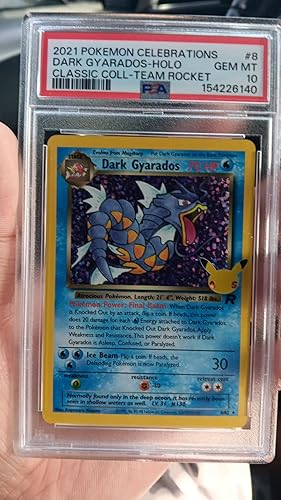 Pokemon Single Card DARK GYARADOS Celebrations CLASSIC COLLECTION :  Amazon.com.au: Toys & Games