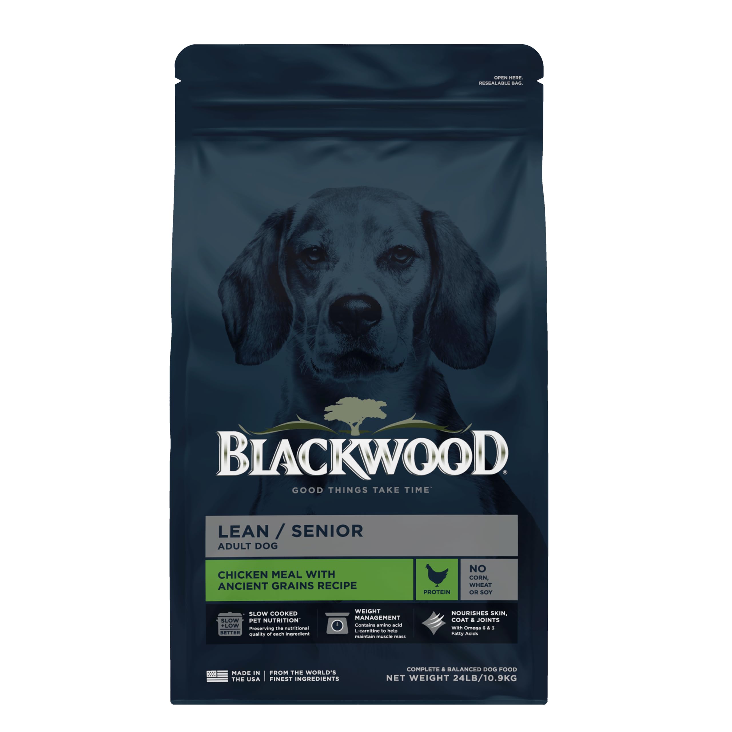 BLACKWOOD LOW FAT LEAN/SENIOR １５キロ Amazon.com: Blackwood Lean/Senior Dry Dog Food, Chicken Meal