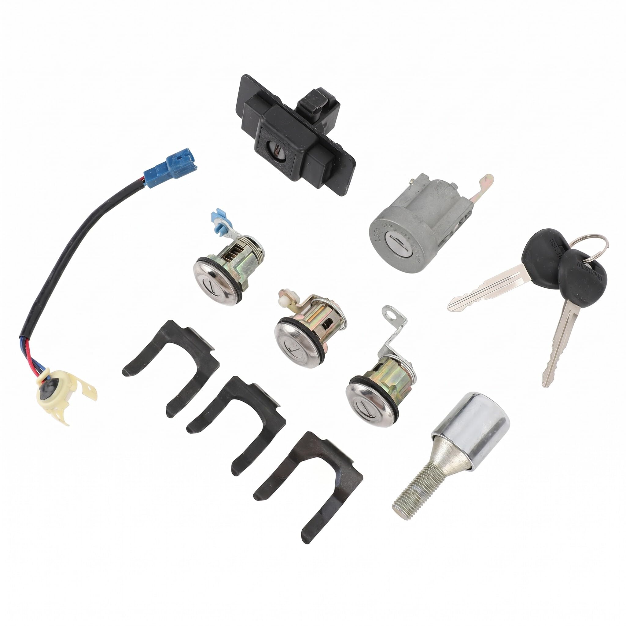 Jeu de clés de cylindre de serrure MR259111 kit complet Pajero II 1990-2004