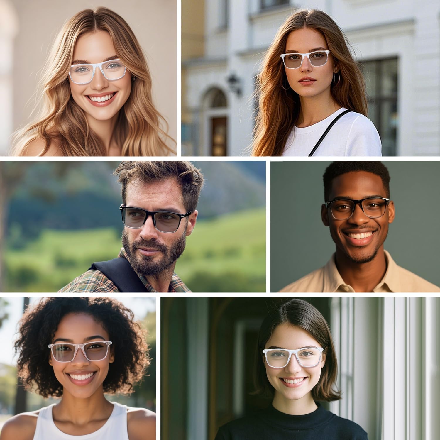 Smart Glasses for Men Women, Open Ear Bluetooth Glasses with Speaker, Anti-Blue Light Color Changing Lenses, Touch Control & Hands Free Call, Voice Assistant Compatible with Android & IOS (Pink)