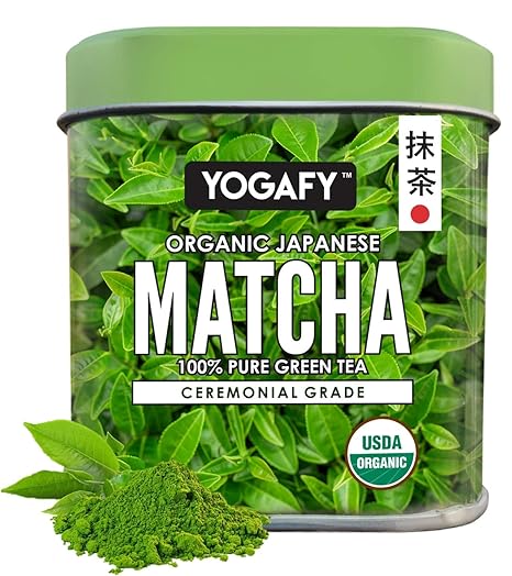 YOGAFY - Matcha Green Tea Powder (30g) - Ceremonial Grade Matcha Green Tea Powder From Japan