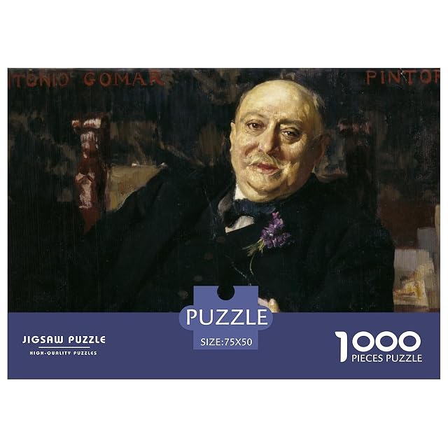 Foto 2 de 7 de Joaquín Sorolla Y Bastida Rompecabezas De Madera, 1000 Piezas Puzzles De Madera, Rompecabezas Imposibles