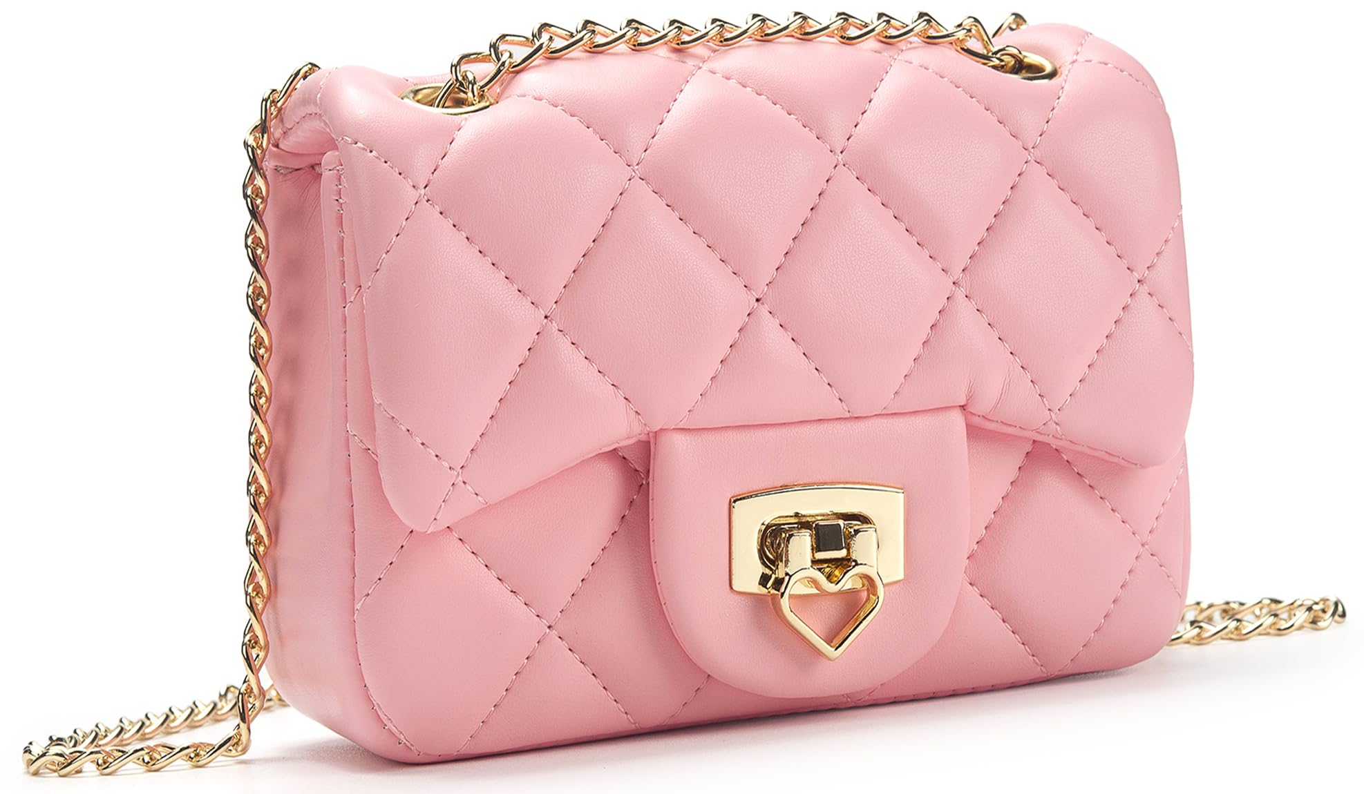 LJCTULY Toddler Purse for Girls, Small Girls Purse, Cute Kids Crossbody Bag Handbag,with Chain Strap for Age 3-14